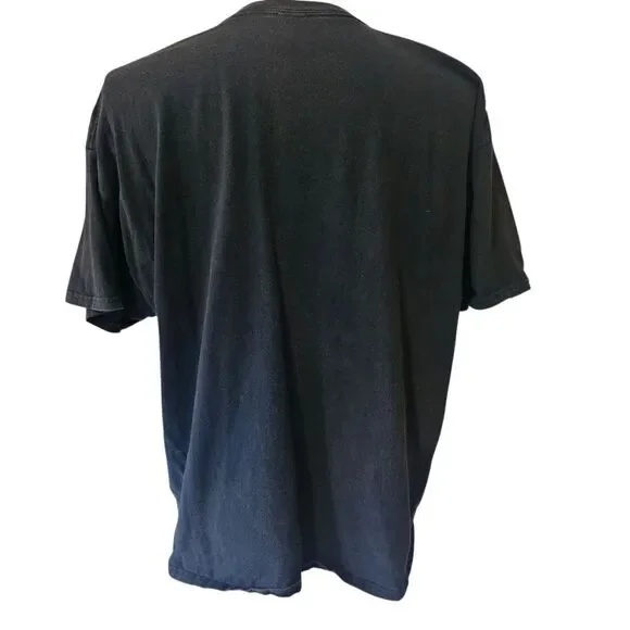 GOAT CREW Midnight Thunder Graphic Tee Black Retro 80s 90s Car Racing Shirt XL - Picture 4 of 5